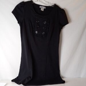 Elegant Black Mini Dress